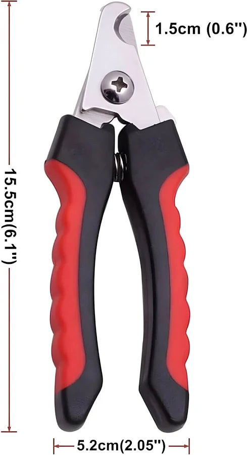 Pet Nail Clipper & Trimmer for Dogs & Cats (M Size)