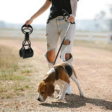 One-Handed Dog Poop Scooper for Easy Cleanup