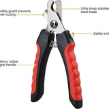 Pet Nail Clipper & Trimmer for Dogs & Cats (M Size)