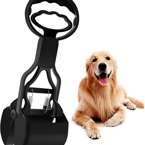 One-Handed Dog Poop Scooper for Easy Cleanup