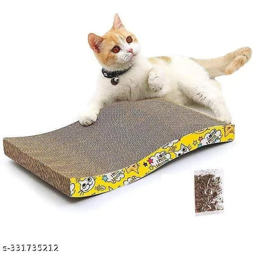 Corrugated Cat/Dog Scratcher Pad with Catnip (Double-Sided