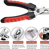 Pet Nail Clipper & Trimmer for Dogs & Cats (M Size)
