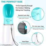 Portable Dog Water Bottle with Food Container